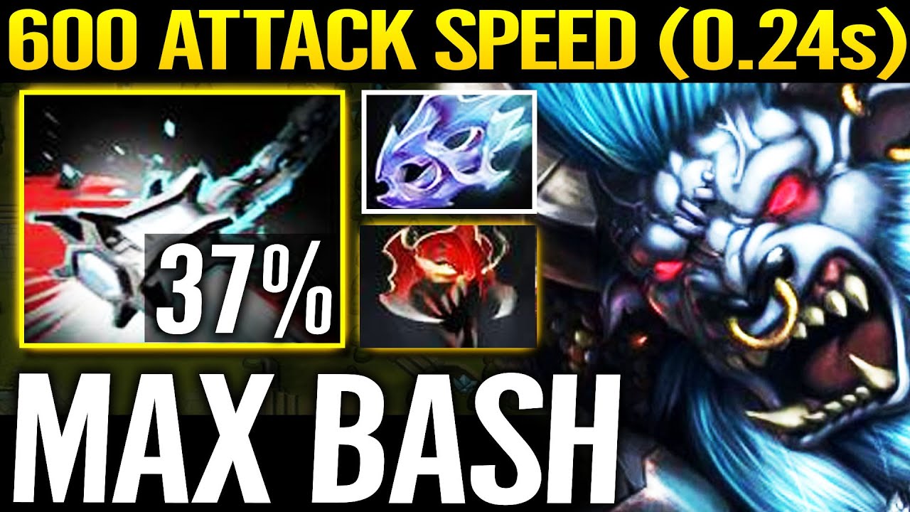 WTF 600 AS - 37% MAX Bash Spirit Breaker Moonshard + Mask Of Madness Imba Offlane 7.29 Dota 2
