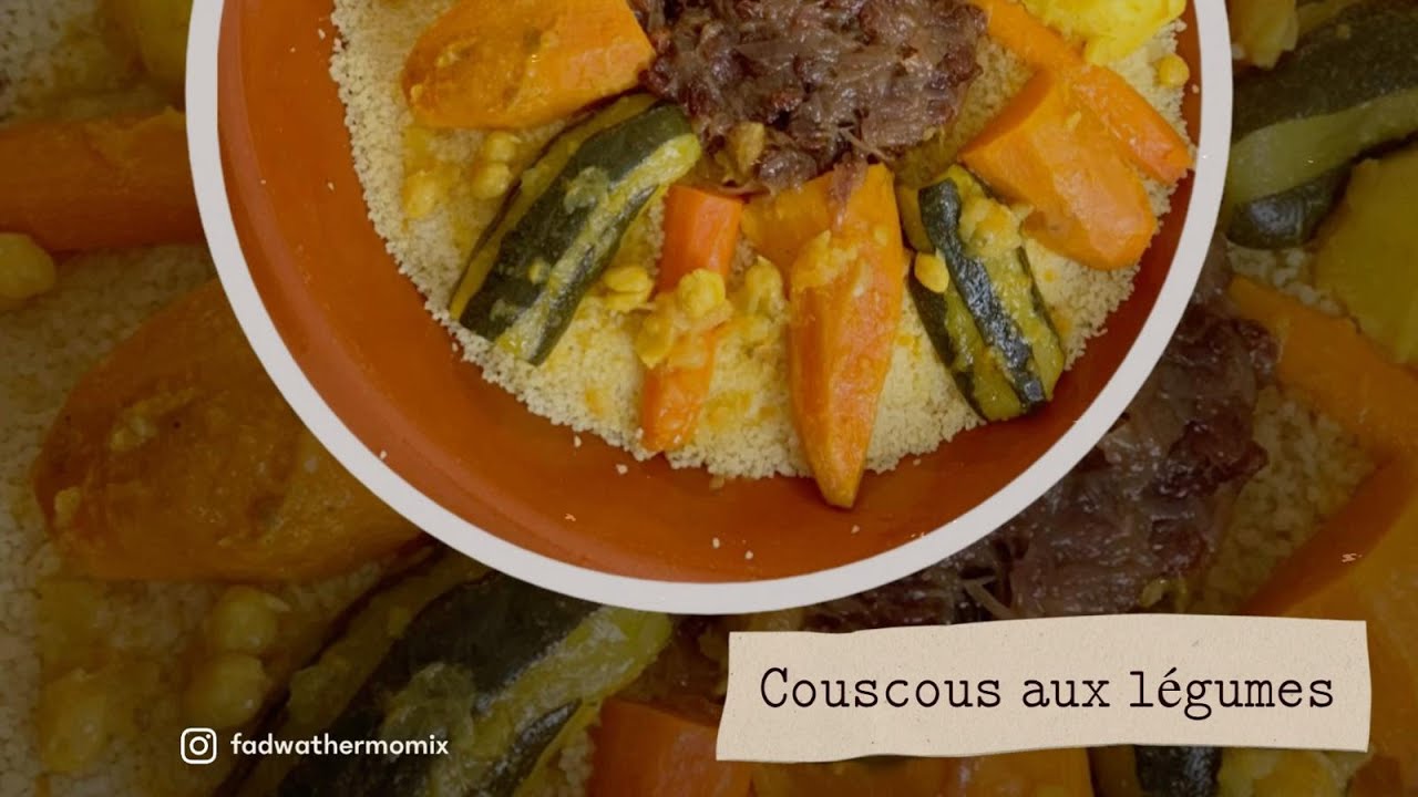 Couscous aux légumes by Thermomix
