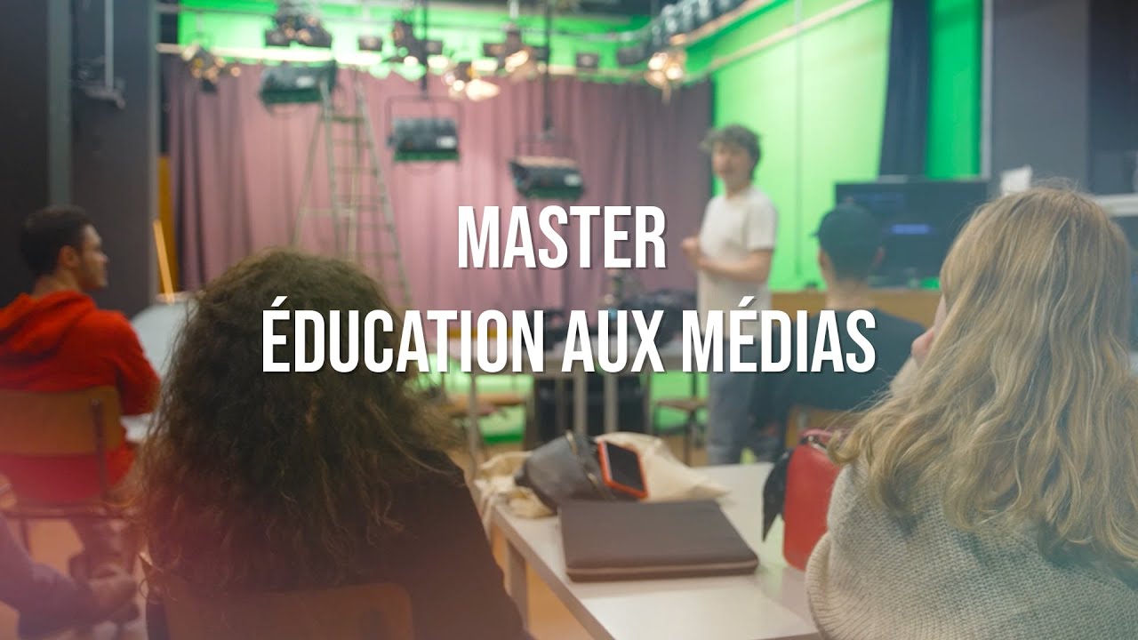 D&eacute;couvrez le Master en &Eacute;ducation aux M&eacute;dias - IHECS