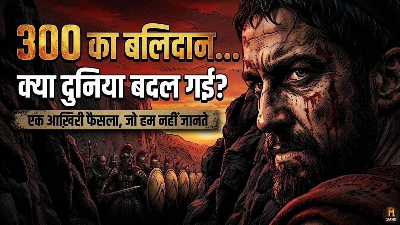 वो 3 दिन जिन्होंने दुनिया का इतिहास बदल दिया! Battle of Thermopylae