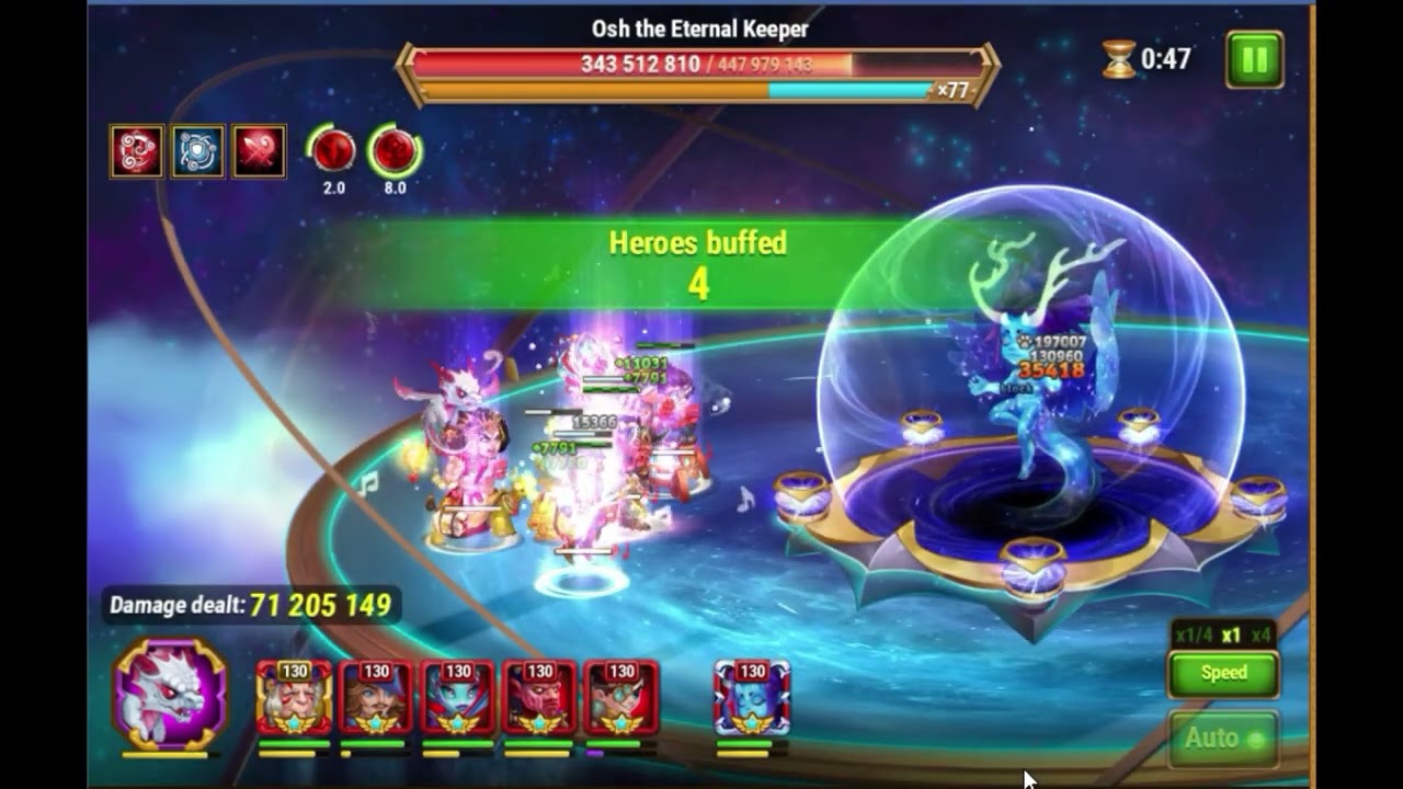 OSH Level 150 - First time + 100 million damage