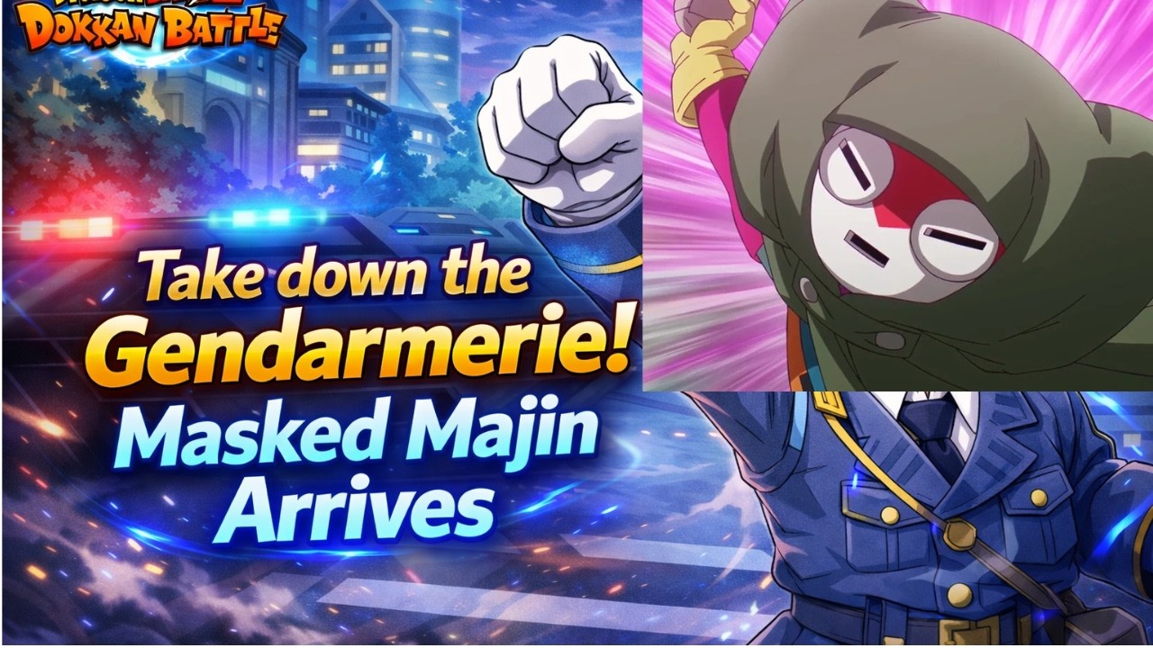 Take Down the Gendarmerie! Masked Majin Arrives | Dokkan Battle (Global Main account)