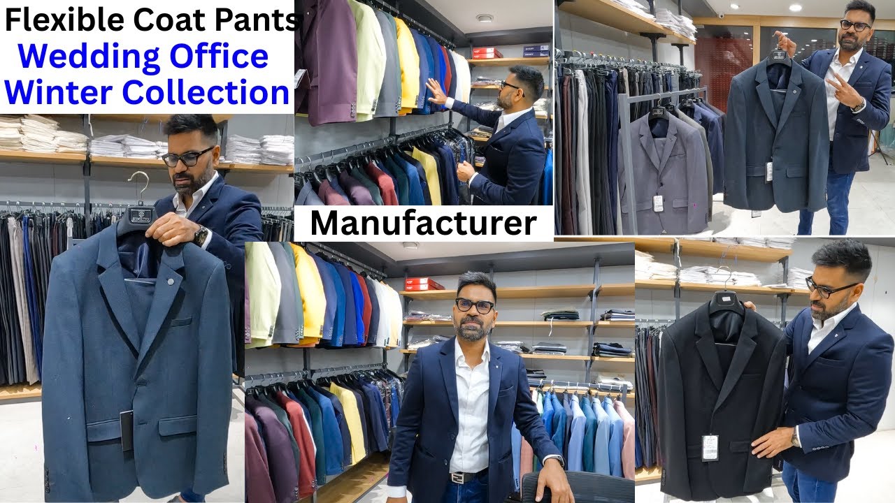 Blazer Coat Pants Suit Sets Kolkata Wedding Office Party Wear Corporates Winter Wear Collection