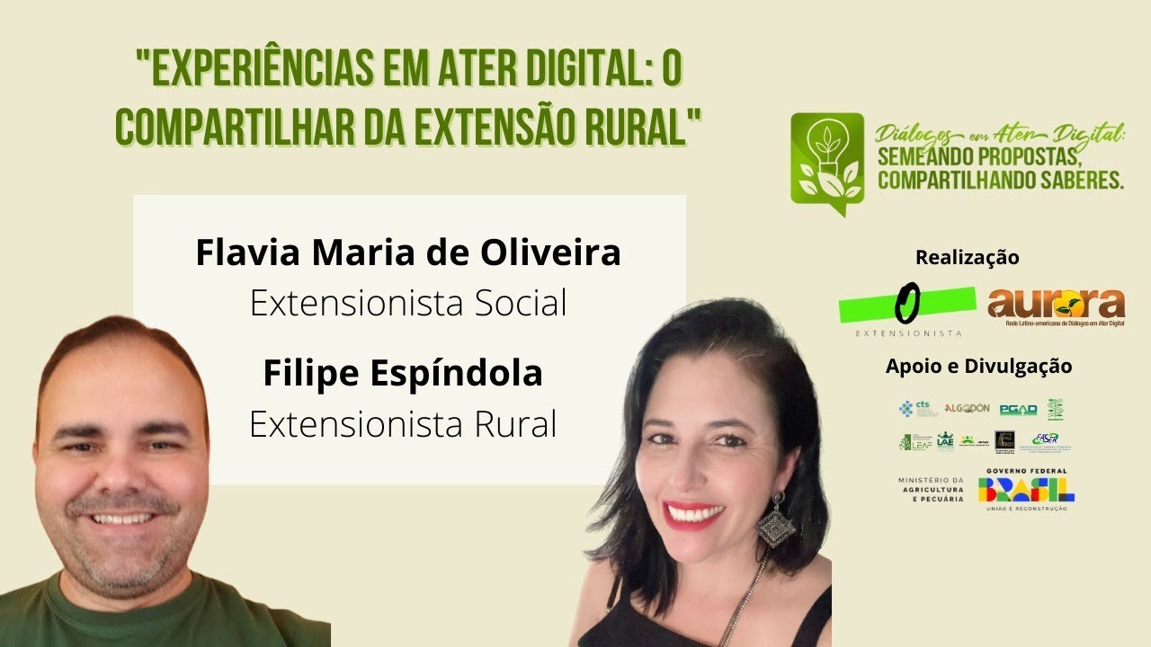 Experiências em Ater Digital: o compartilhar da Extensão Rural