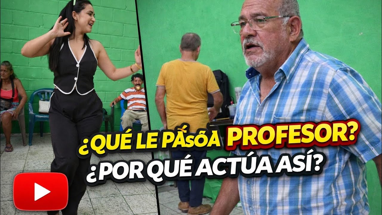 Mira loque paso en este video pero ella es feliz bailando
