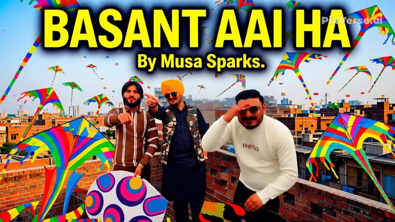 BASANT AAI HA // SHANAN LAHORE DIYAN // BY MUSA SPARKS OFFICIAL