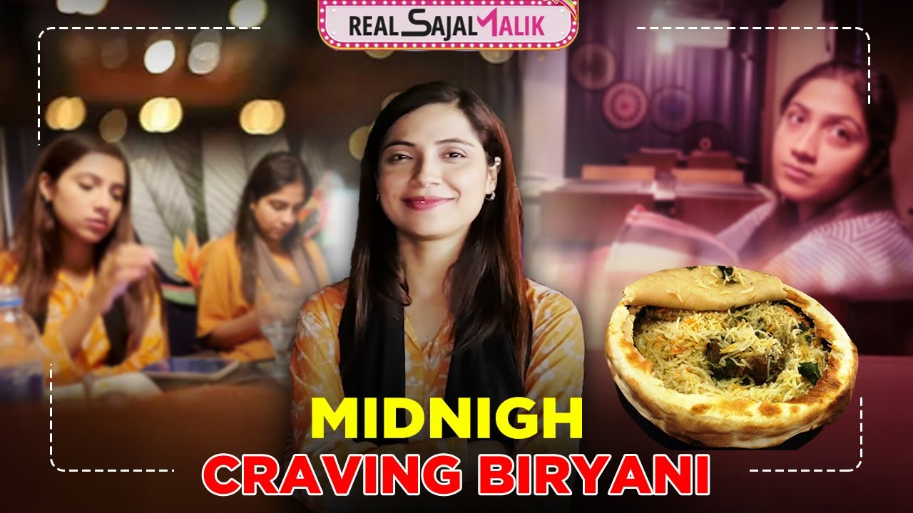 MIDNIGHT CRAVING BIRYANI | LATE NIGHT DINNER WITH BROTHER  AND  SISTER |  | Real Sajal Malik | Vlog