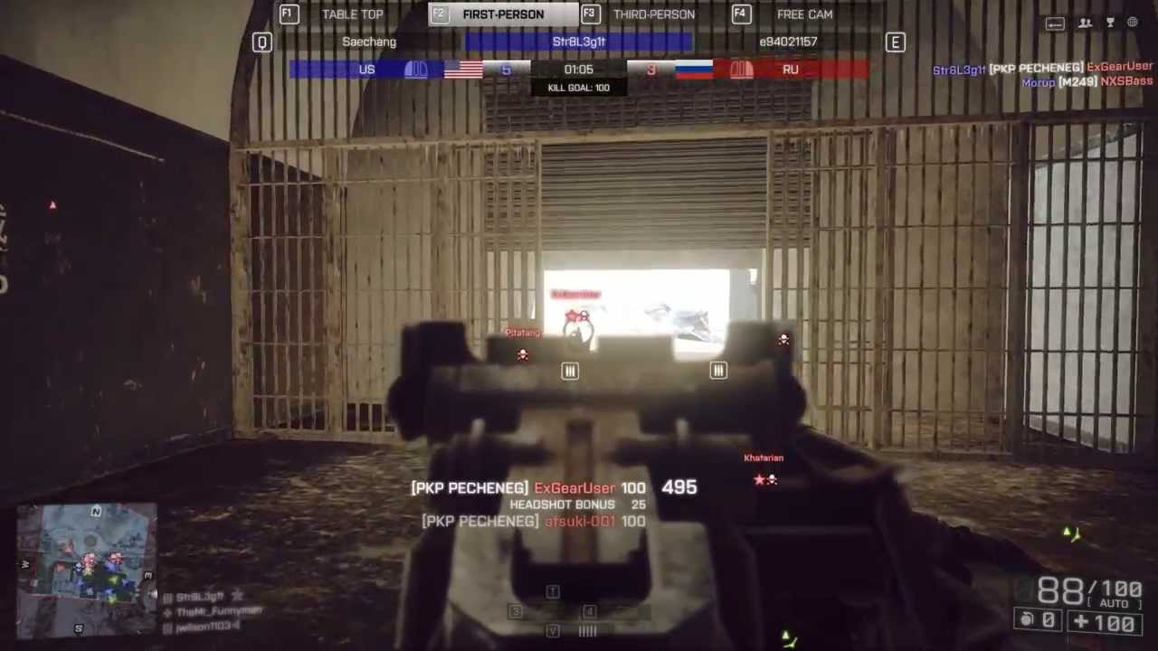 BF4 cheater caught via spectate mode + shadowplay