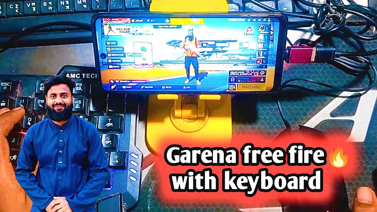 Garena free fire with keyboard and mouse🔥