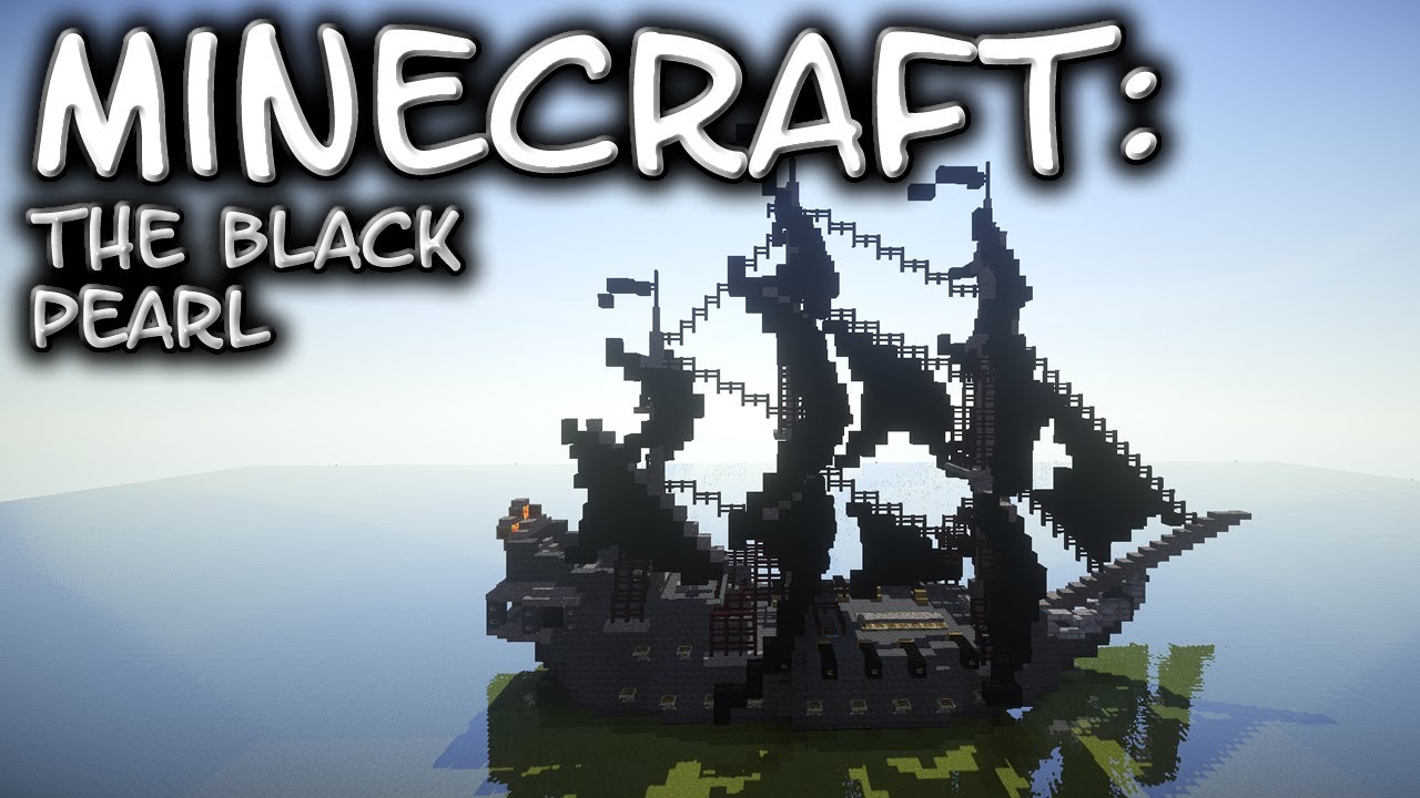 🏴&zwj;☠️ Minecraft Tutorial: How to Make an EPIC Pirate Ship (Black Pearl)