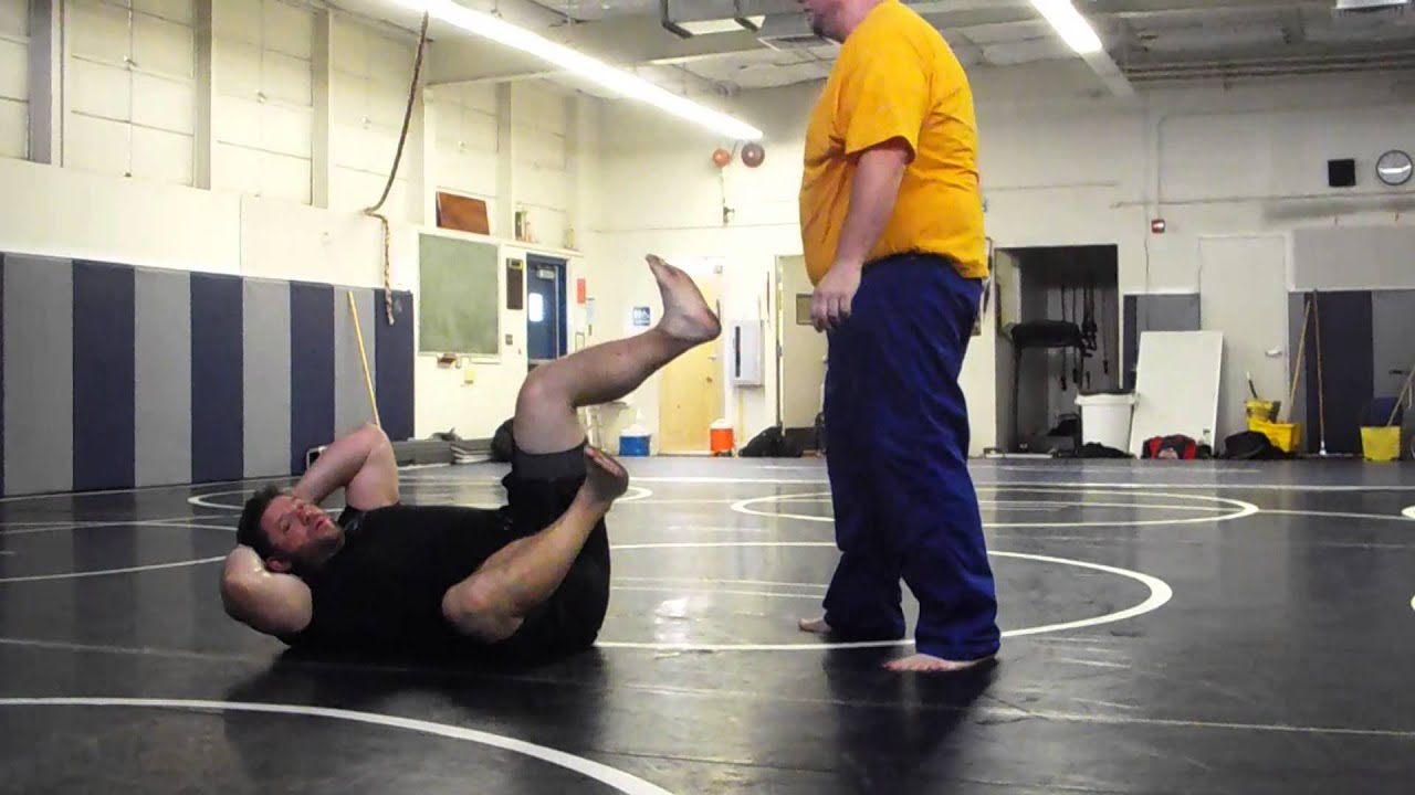 Modesto Grappling Club  instr. #274:  Defending the Ankle Lock