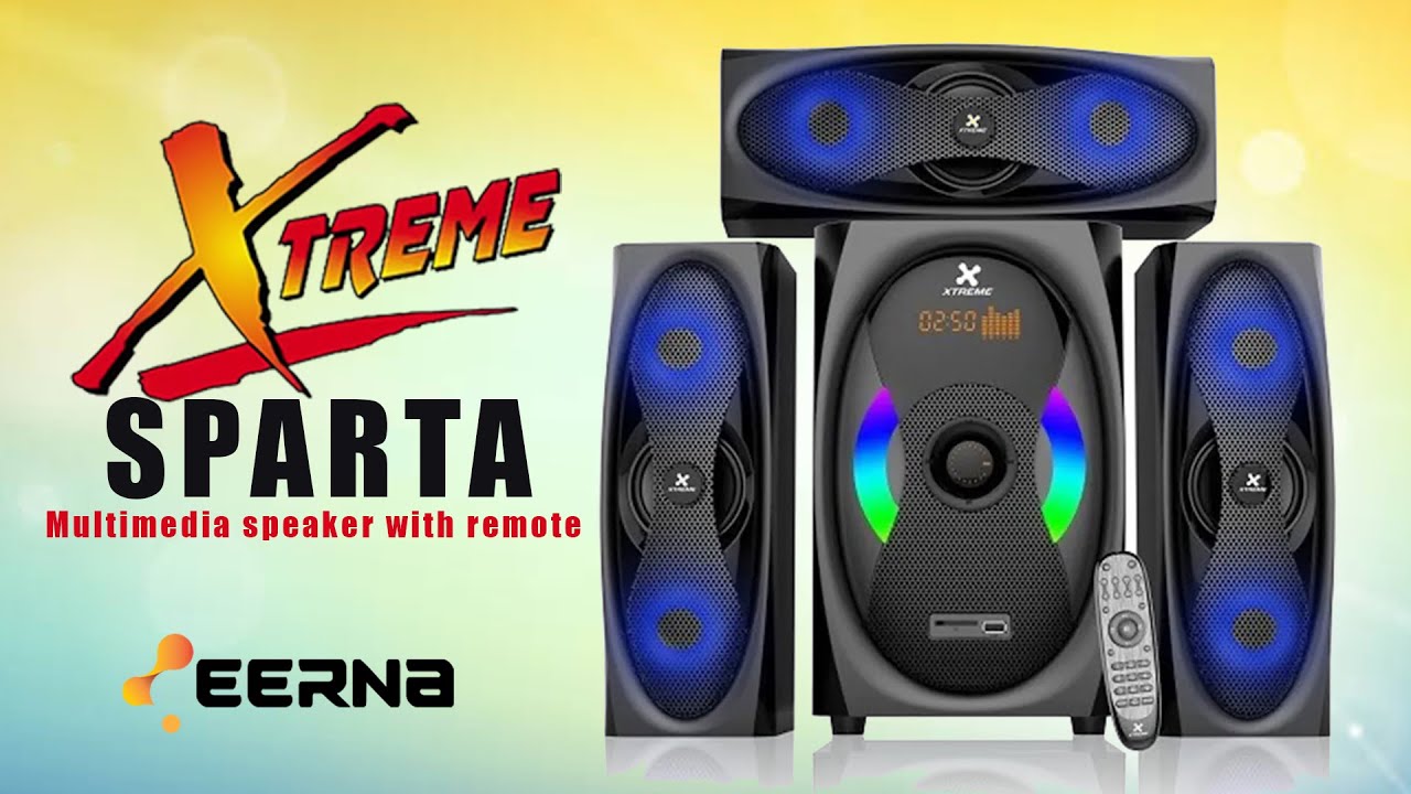 Buy Xtreme Sparta 3:1 Multimedia Speaker | Xtreme Sparta 3:1 | Eerna Ltd