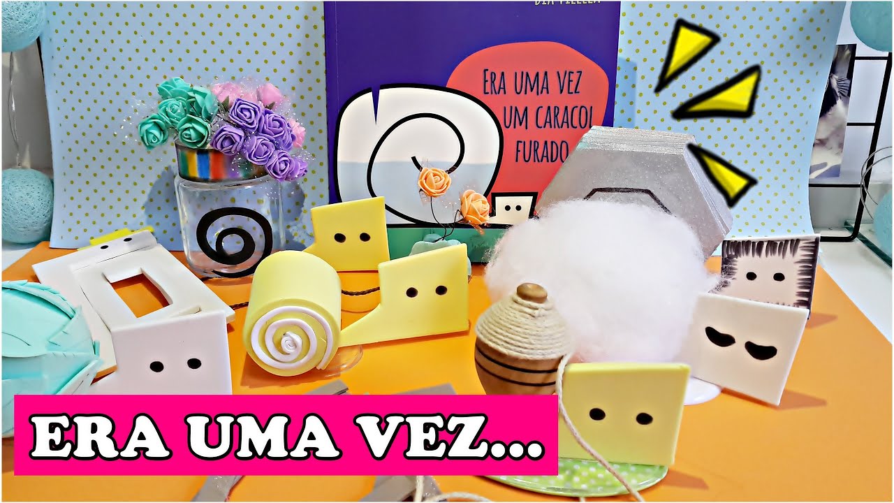 ERA UMA VEZ UM CARACOL FURADO - RECURSO PARA CONTAÇÃO DE HISTÓRIA