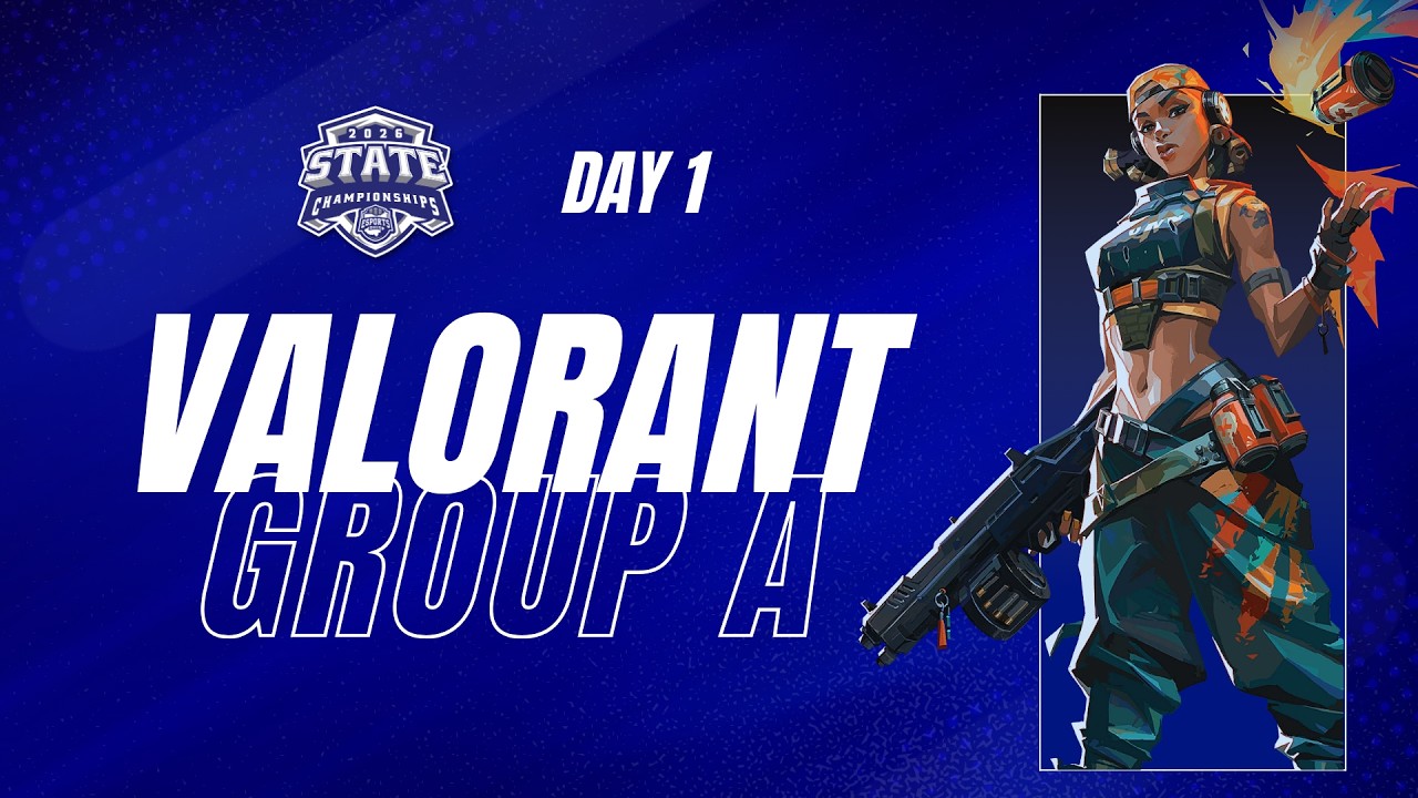 Esports Ohio 2026 State Championship | Day 1 - Valorant Group A
