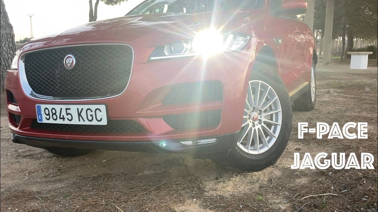 Jaguar F PACE - Tracción trasera y cambio manual