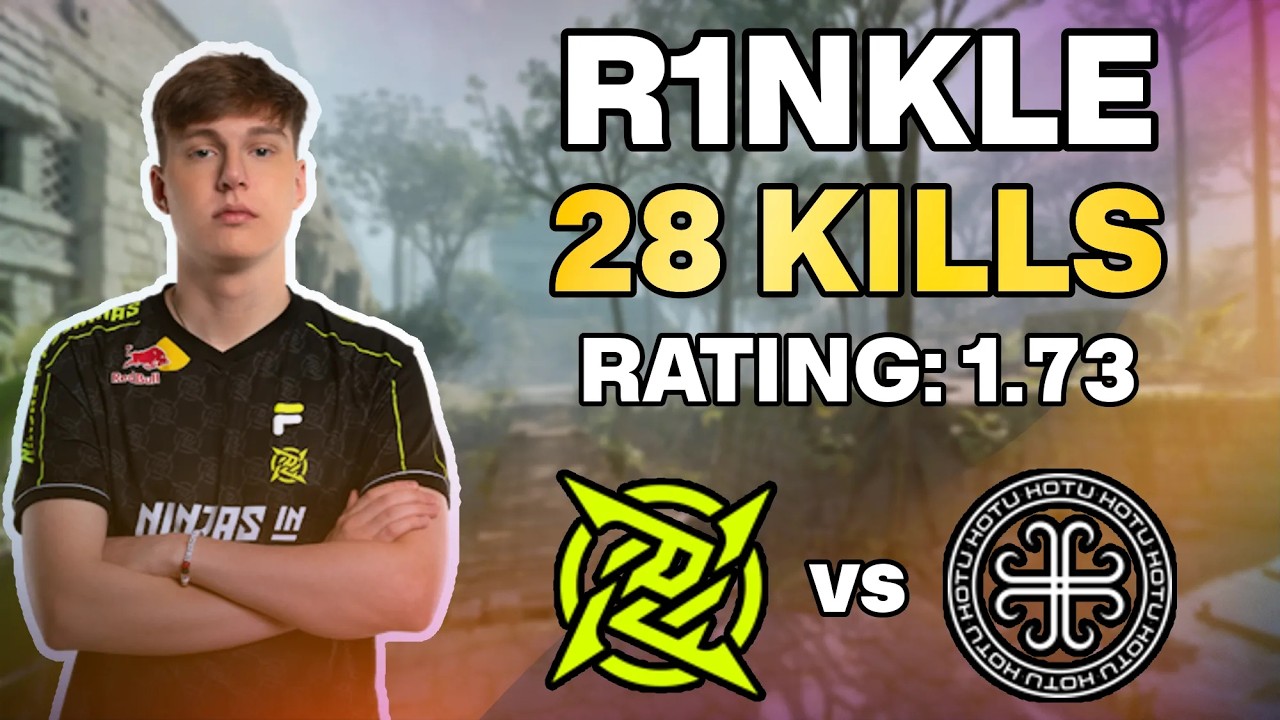 💀 R1NKLE POV: ANCIENT AWP DESTRUCTION vs HOTU! | PGL Astana 2025
