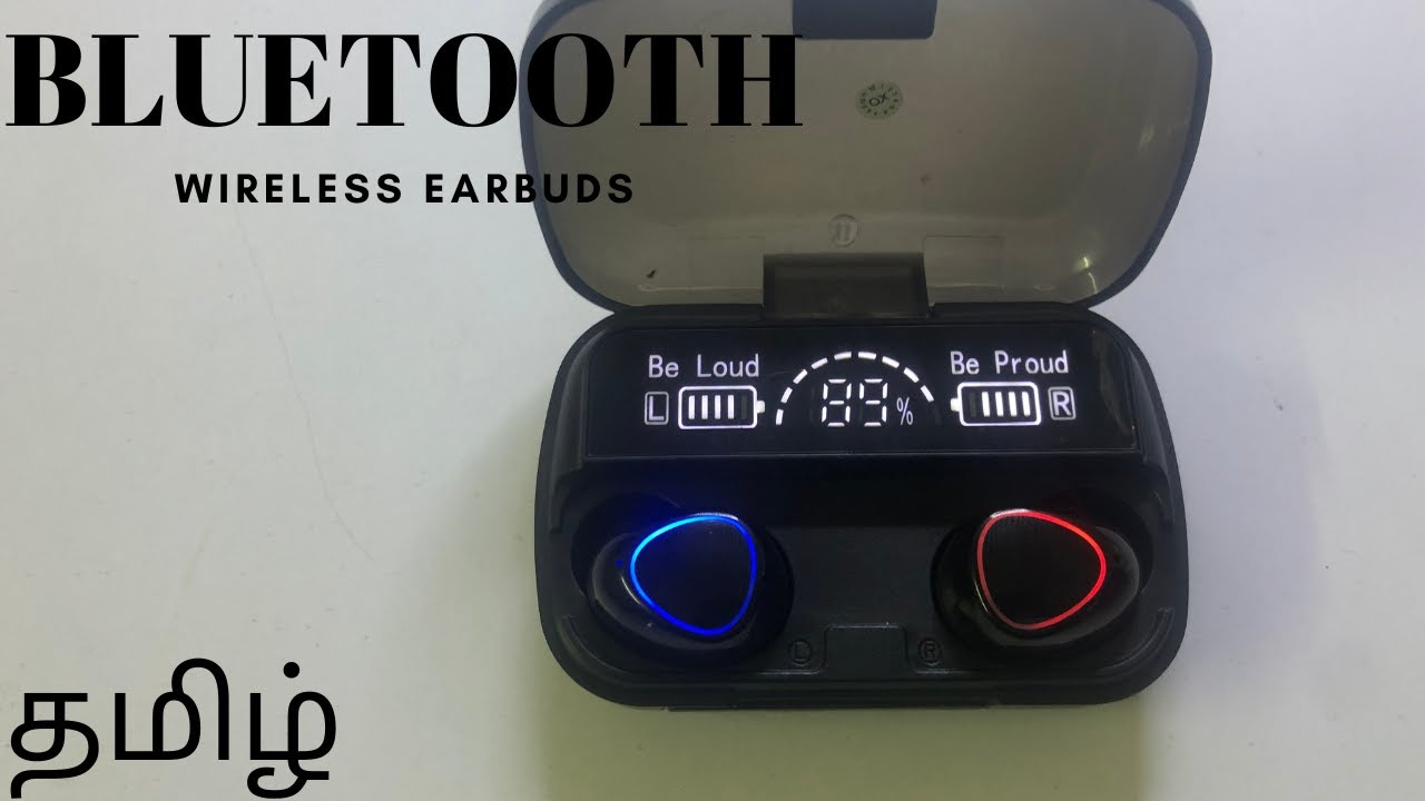 BLUETOOTH WIRELESS EARBUDS TAMIL