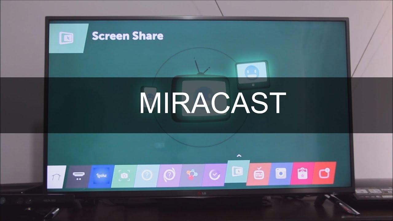 TV + Smartphones (Android) usando Miracast