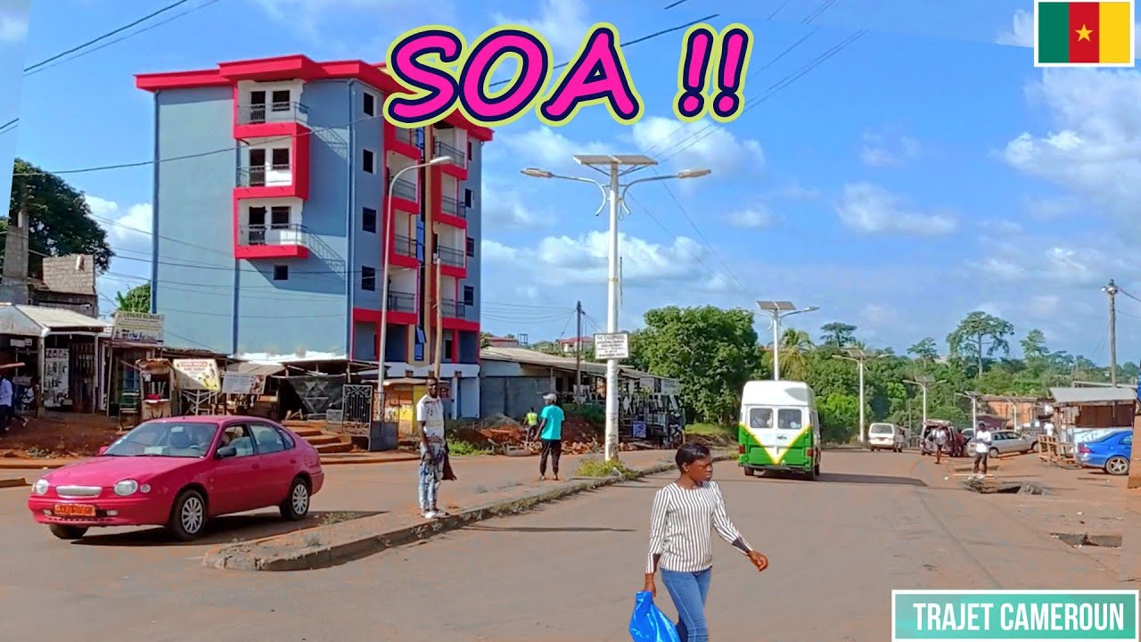 Visitons la ville universitaire de SOA  - Trajet Cameroun