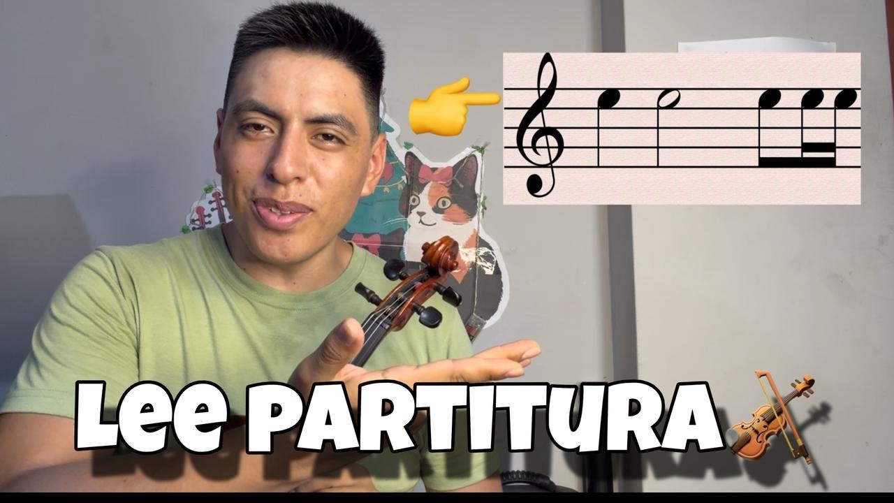👉 Así se leen las notas del VIOLÍN en la PARTITURA 🎻🎼