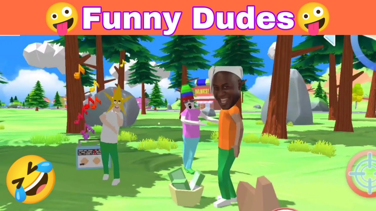 Funny Dudes in Dude Theft Wars.Dude Theft Wars Funny Moments.😂😂😂
