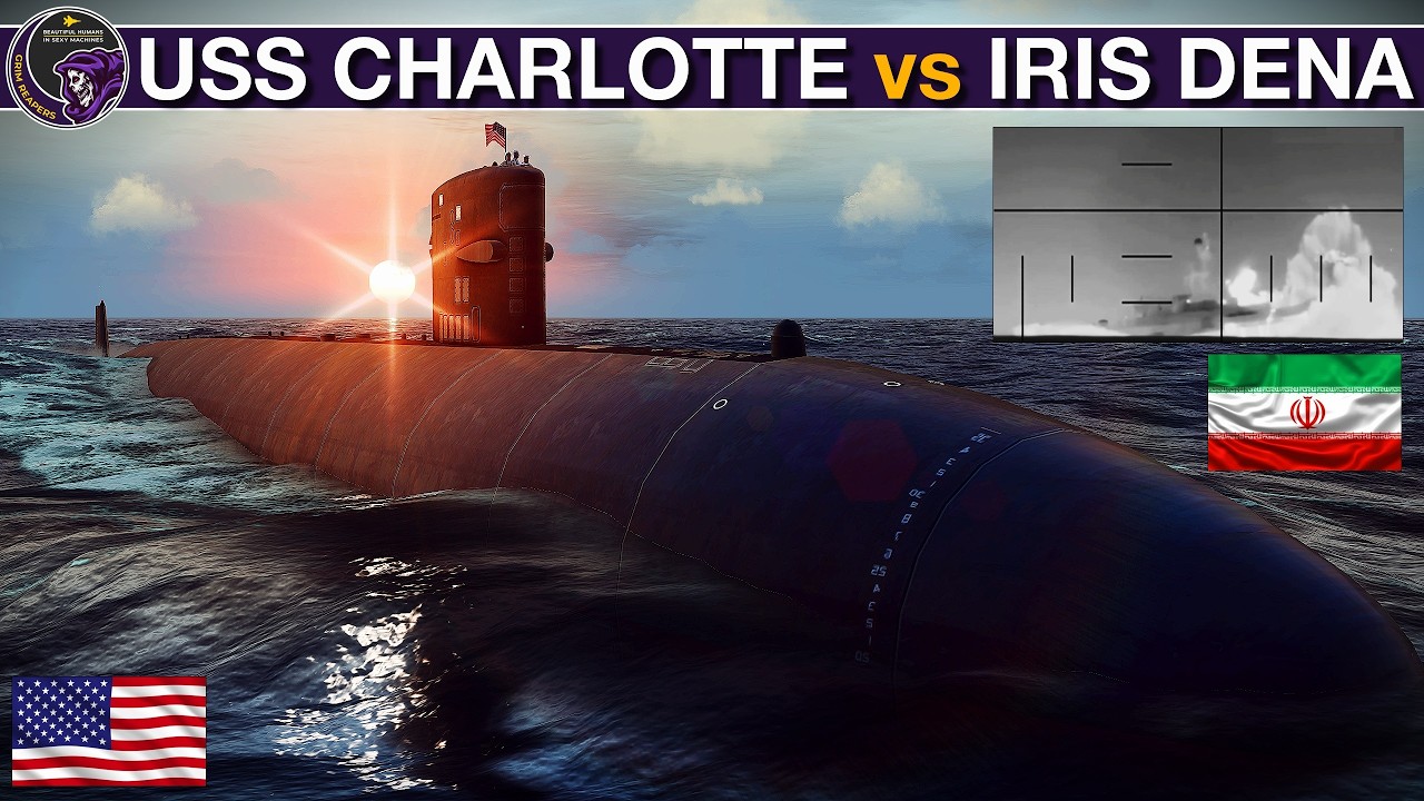 The Sinking Of IRIS Dena By USS Charlotte: What If The Frigate Fought Back? | Sea Power