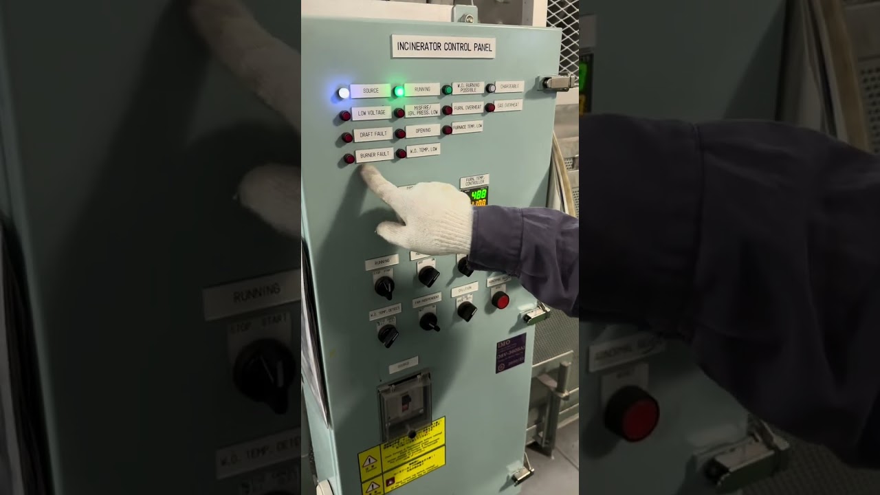 SAFETY DEVICE TEST FOR WASTE OIL INCINERATOR | Toping's World