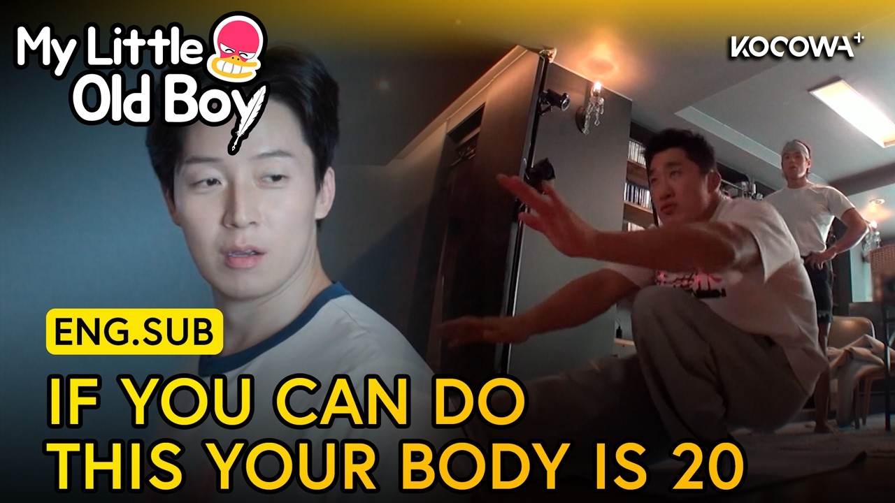 Physical 100 Contestants Try the Viral Body Age Challenge | My Little Old Boy EP487 | KOCOWA+