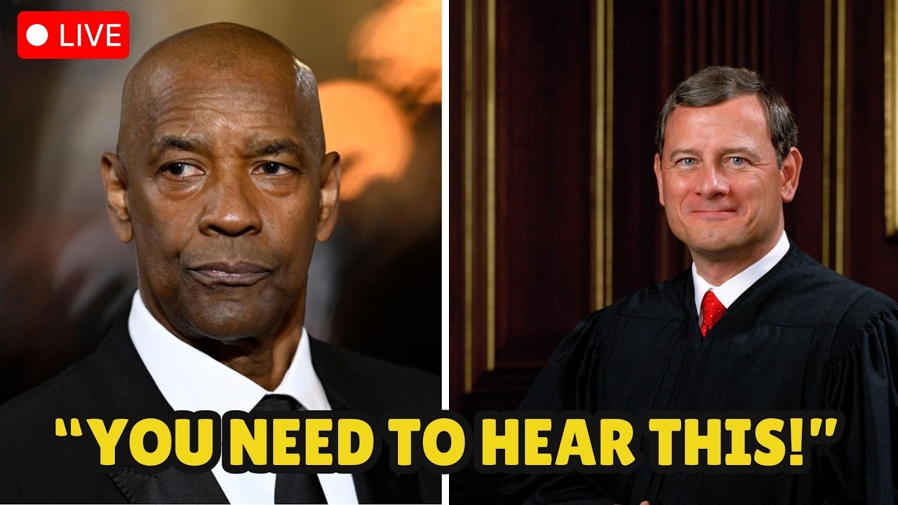 Denzel Washington HUMILIATES the Chief Justice of the Supreme Court with Hidden Legal Genius!