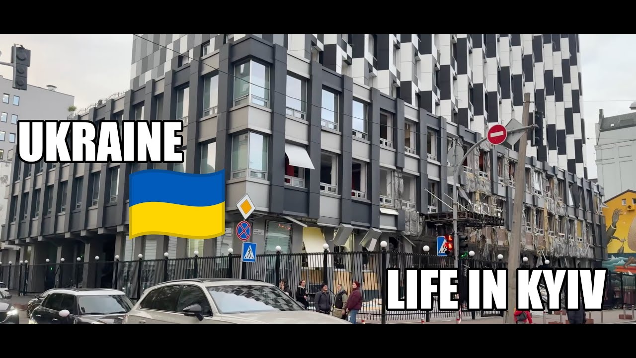 Ukraine 🇺🇦 Life in Kyiv. October 23, 2025. Podil district after drone attacks. Walking. Streets.