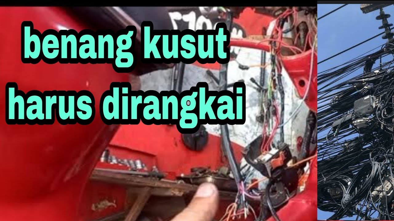 ngurut kabel kelistrikan c70, c800, astrea grand, prima, motor honda.