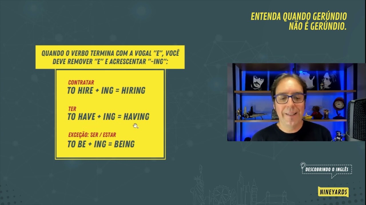 Entenda quando gerúndio não é gerúndio.