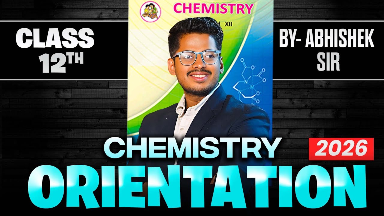 CHEMISTRY Orientation 2026 class 12th  📘MAHARASHTRA BOARD  #asc