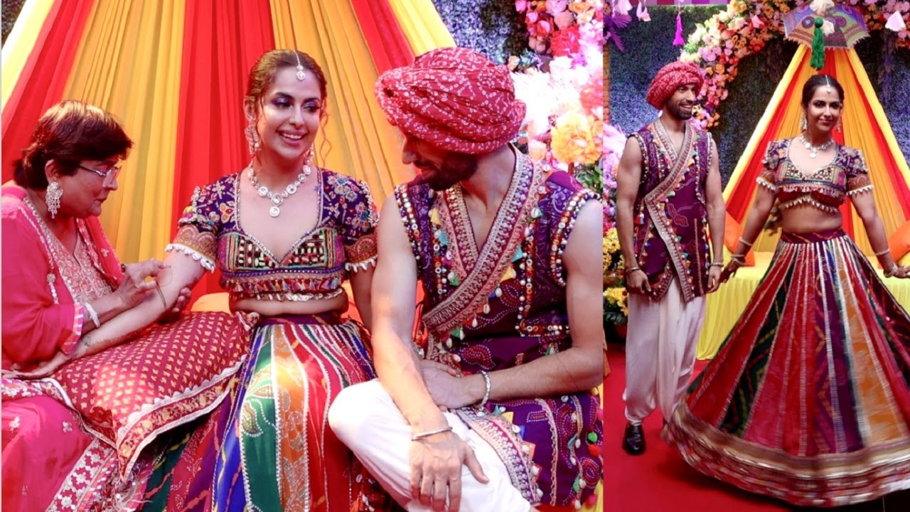 Pati Patni Aur Panga Today Episode Avika Gor And Milind Chandwani Mehendi Ceremony