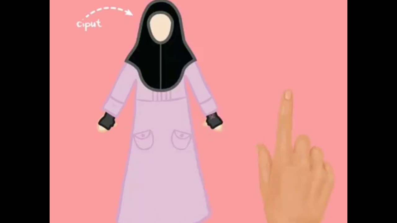 Tutorial Hijab Syari Muslimah