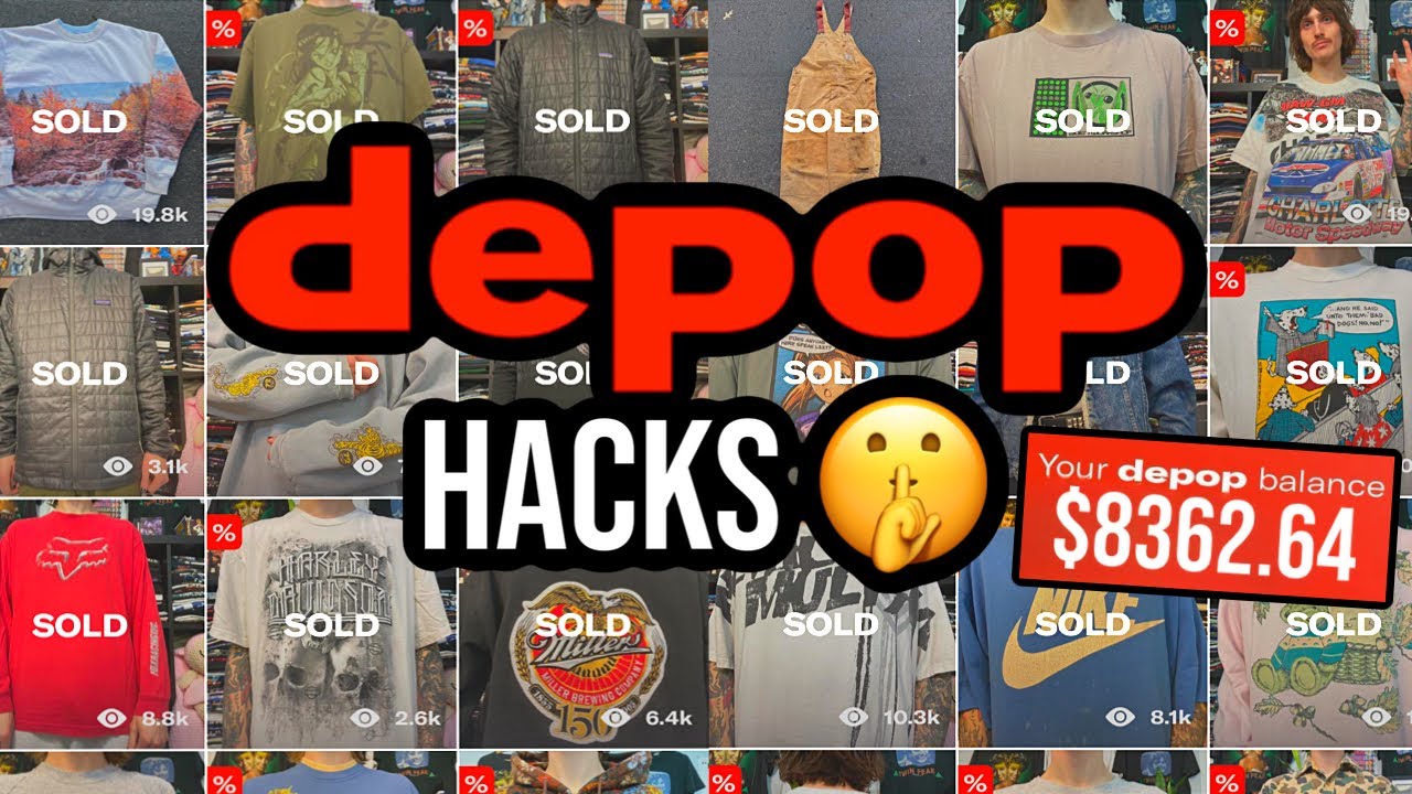 DEPOP HACKS FOR 2025