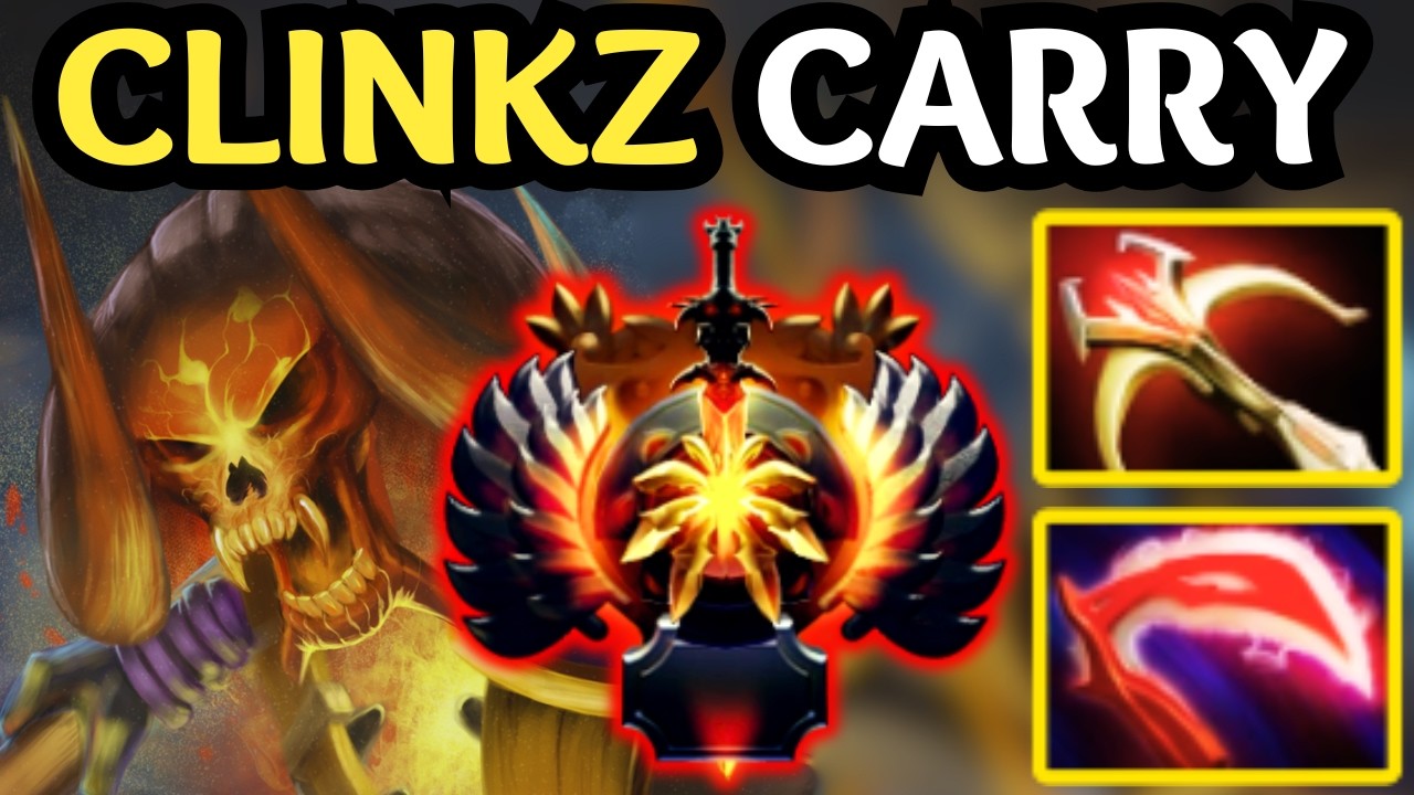 🔥 8000 MMR CLINKZ Carry — Invisible Assassin Domination | Dota 2 🔥