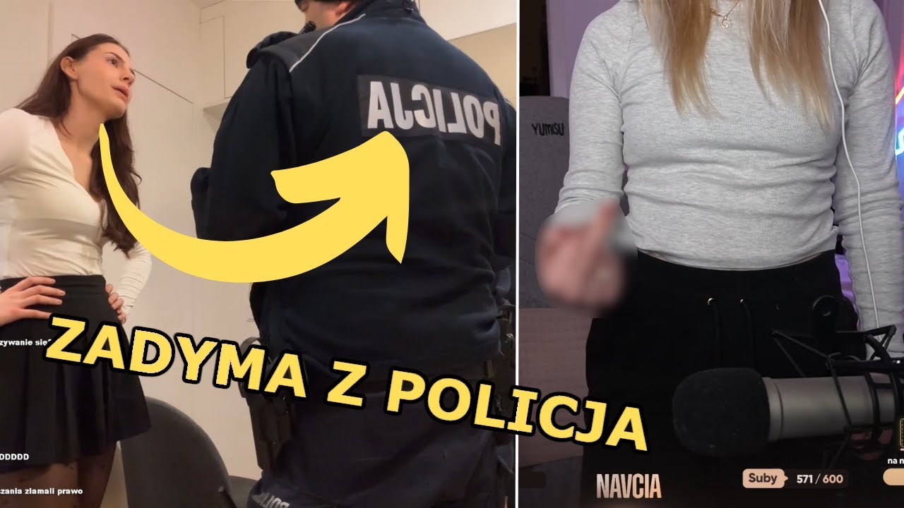 POLICJA WPADA NA STREAM! Zadyma u Vvvictorie | Polski Twitch Shoty😂#72