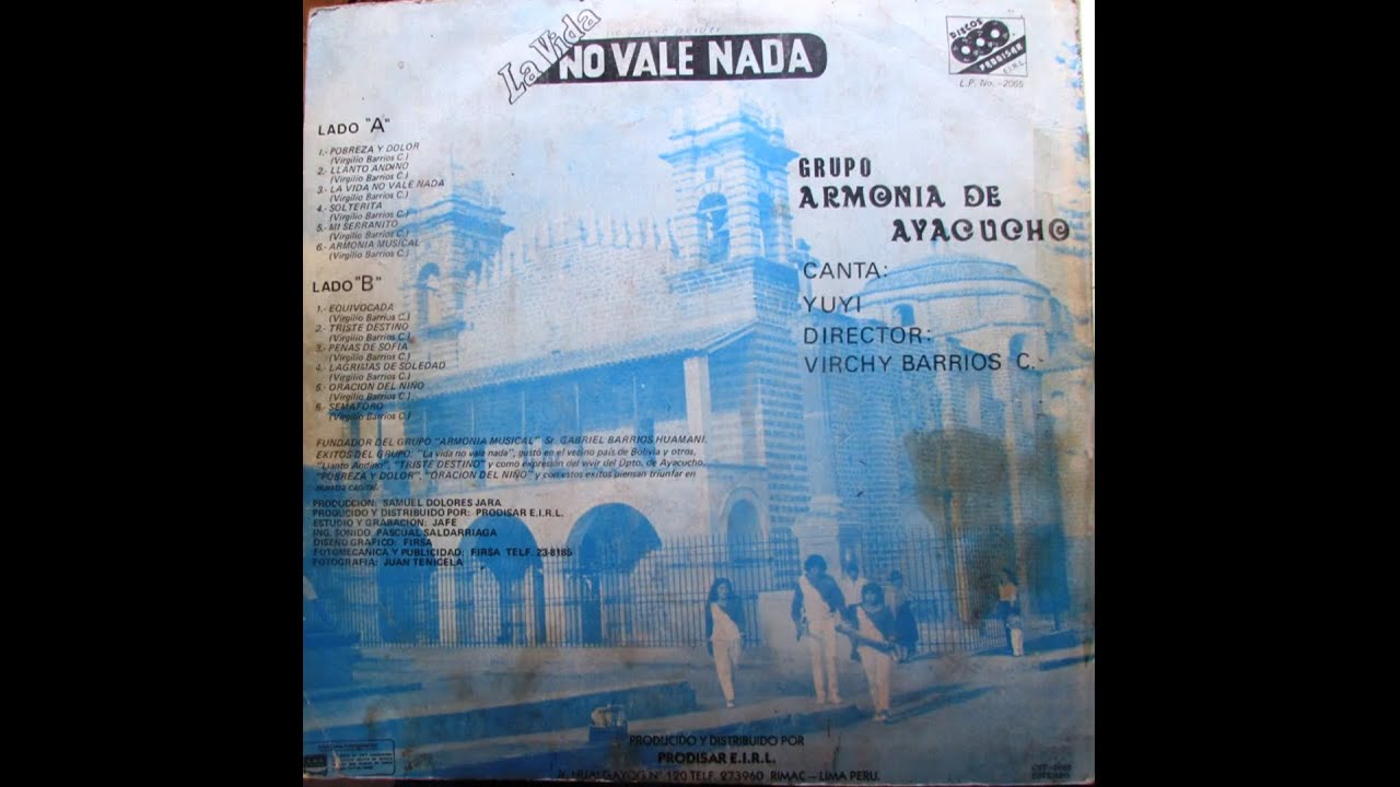 EL GRUPO ARMONIA DE AYACUCHO - MIX LP: 