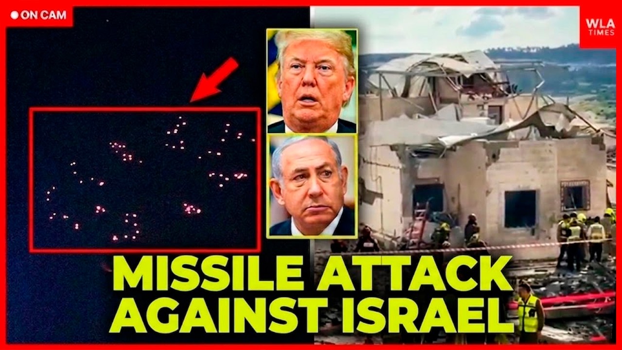ON CAM: Israel EXPLODING As Iran's MASSIVE Cluster Missiles 'BYPASS' Iron Dome? | Israel STUNNED?