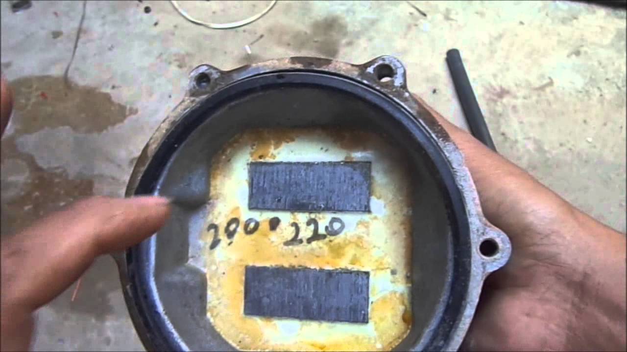 Bomba sapo e suas peças
