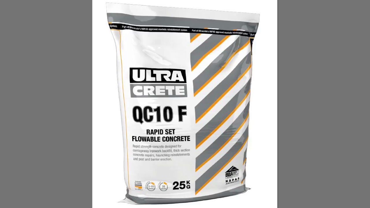 QC10 F - Rapid Set Flowable Concrete