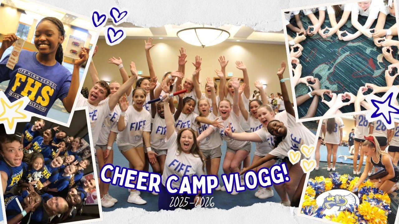 NCA 2025 ~cheer camp vlogg!!!
