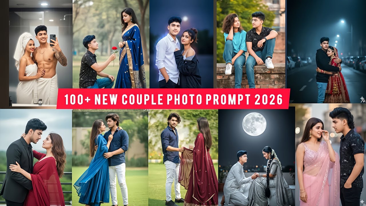 Google Gemini Couple Photo Editing Prompt | Gemini AI Couple Photo Edit 2026