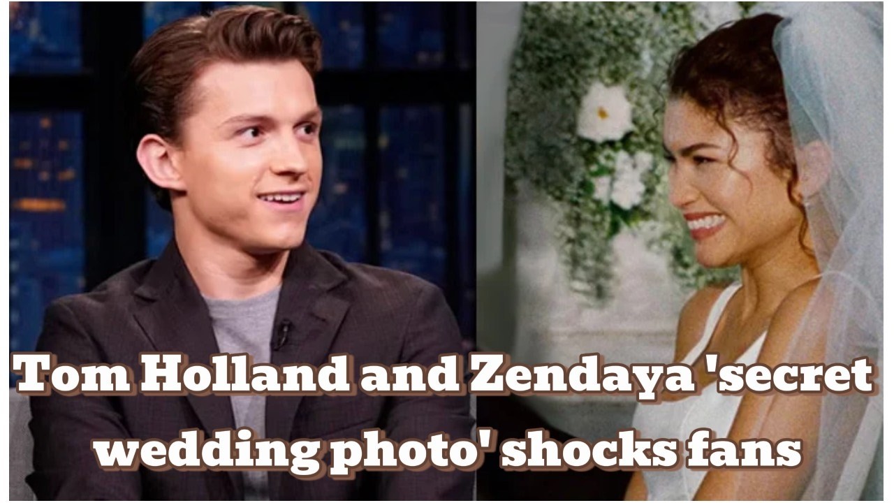 Tom Holland, Zendaya's secret wedding photo shocks fans | Tom Holland | Zendaya | Hollywood Gossips