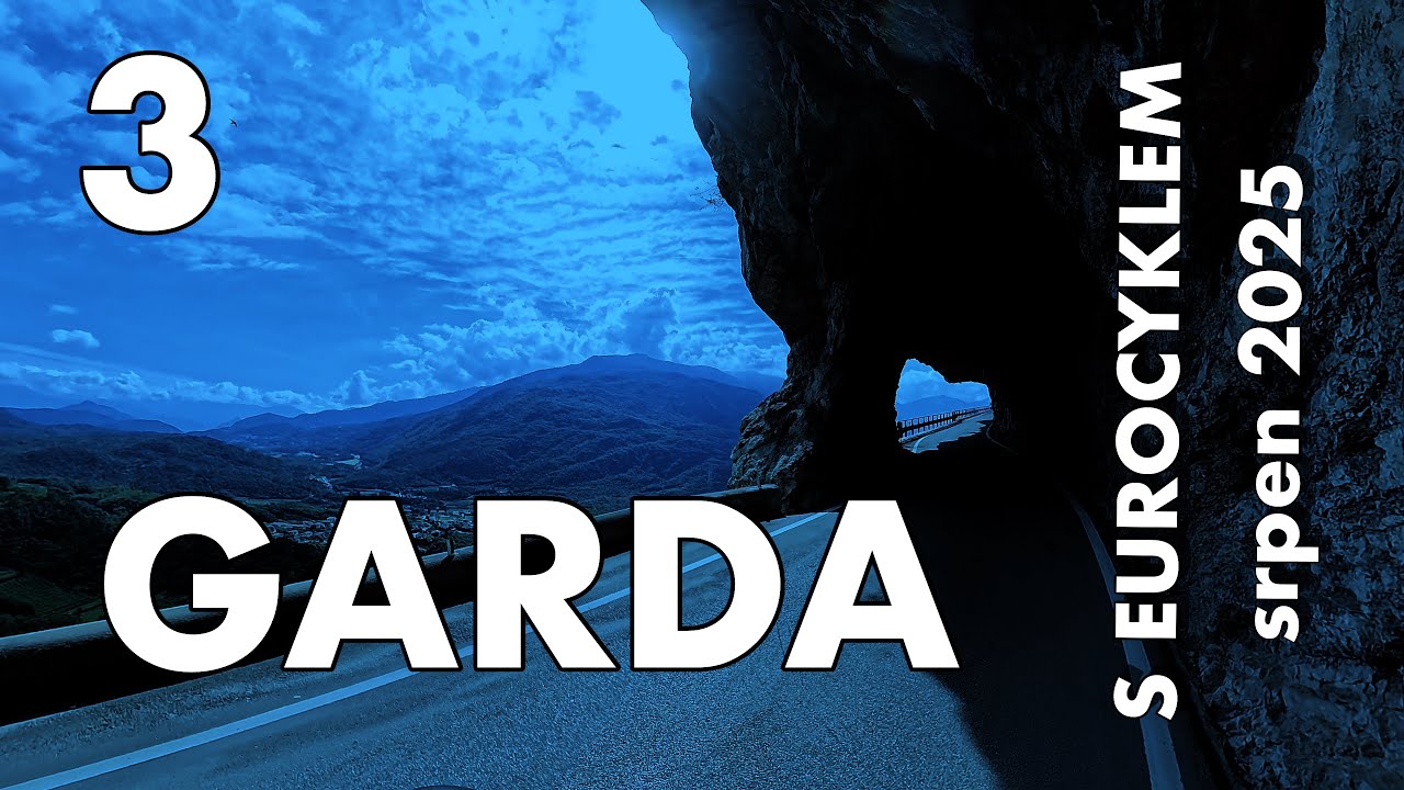 Garda s Eurocyklem, srpen 2025 - den třetí, dovolená na kole