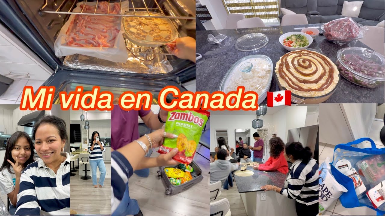 Mi familia viene de visita a Canadá 🇨🇦|Cocinando, limpieza y mucha emoción	