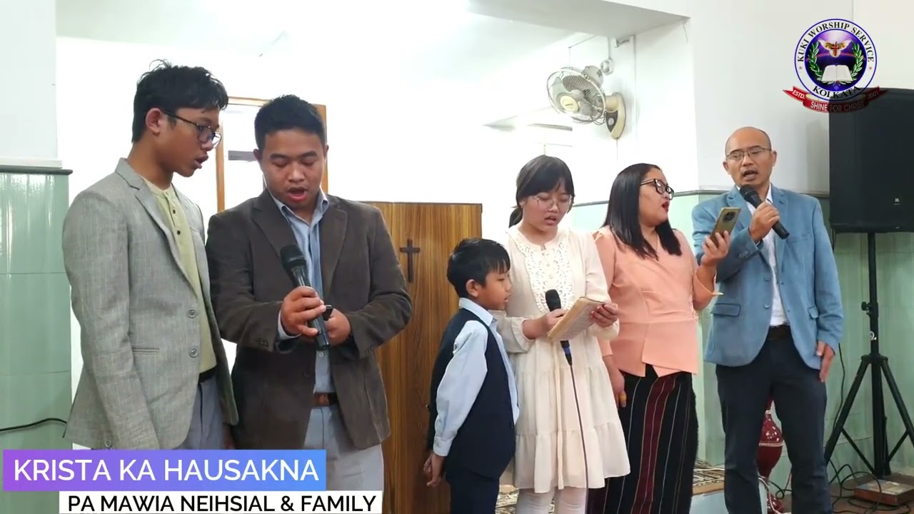 KRISTA KA HAUSAKNA II  PA MAWIA & FAMILY II KWS KOLKATA SUNDAY SERVICE II 15TH FEB 2026