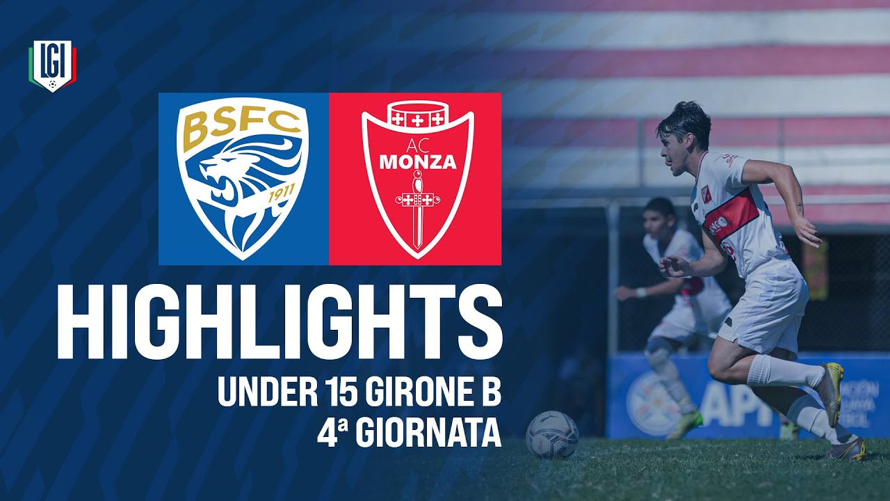 Highlights Brescia-Monza U15 A-B, 4ª giornata stagione 2024-25