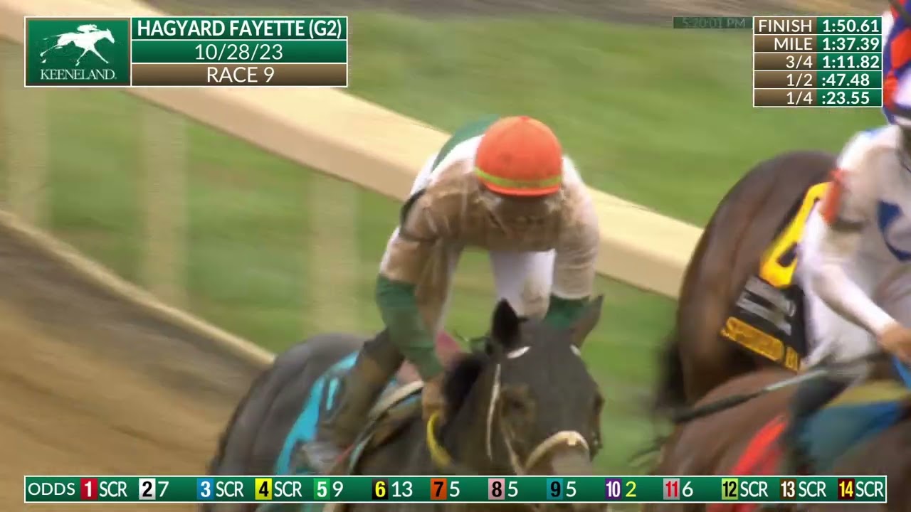 O'Connor (CHI) Wins the 2023 Hagyard Fayette (G2)